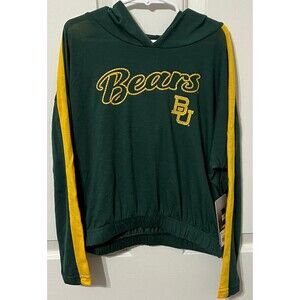 Colosseum Baylor "Bears" Long sleeve crop top - Size 7/8 Medium Youth